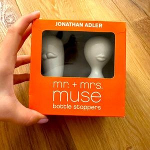 Designer bottle stopper wedding engagement gift